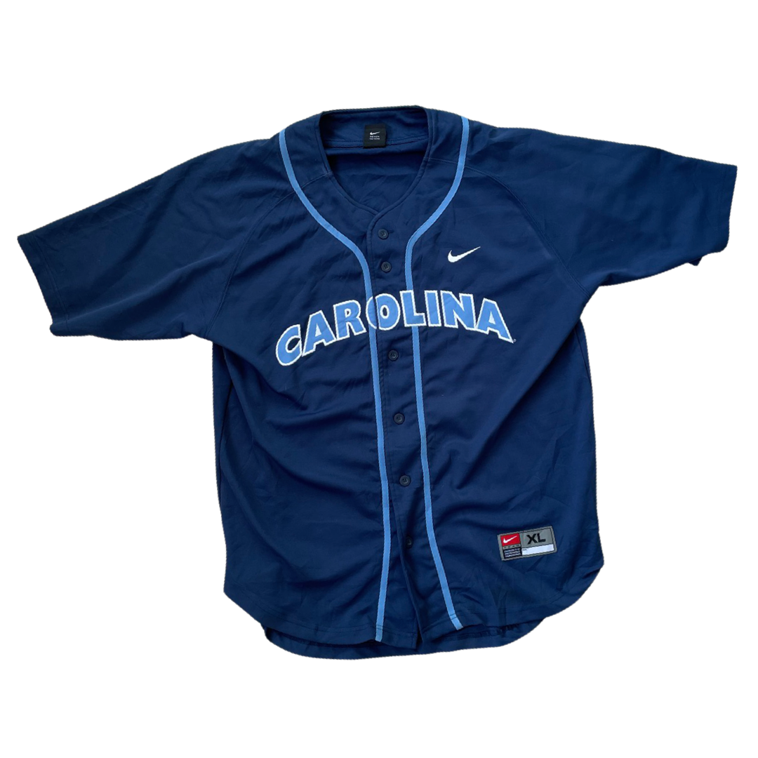 North Carolina Nike Baseball Jersey UNC – Wet Dreams Studio