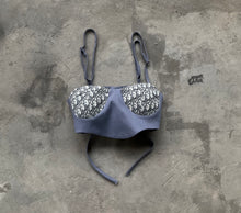 Load image into Gallery viewer, Dior Corset Rework Oxford Grey
