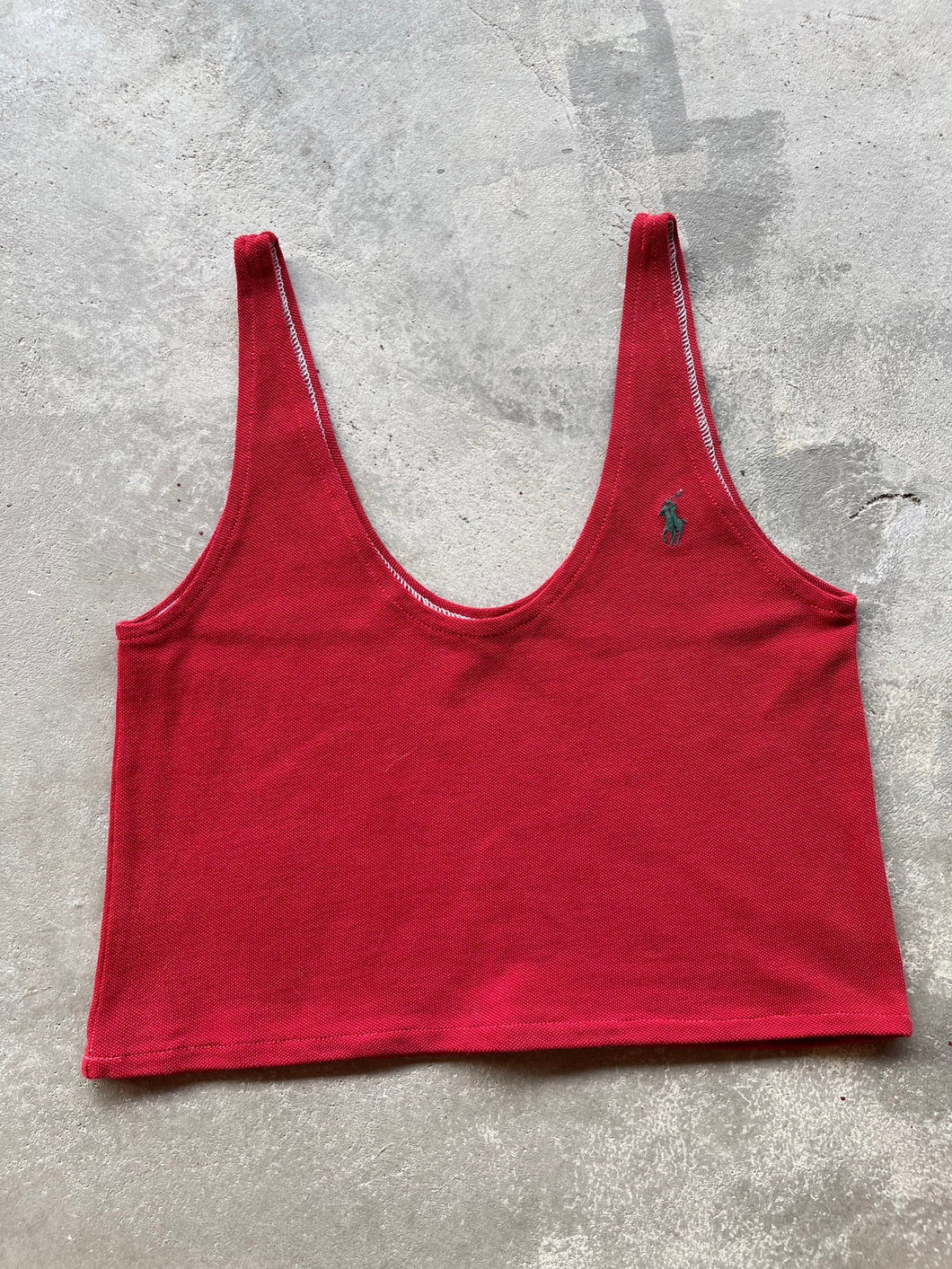 Polo Ralph Laurent Reworked Top Red