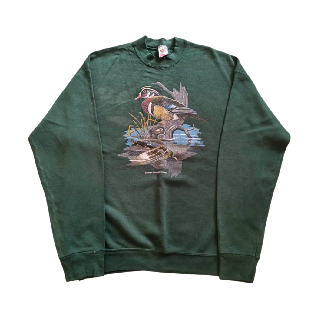 Duck Graphic Print Sweater