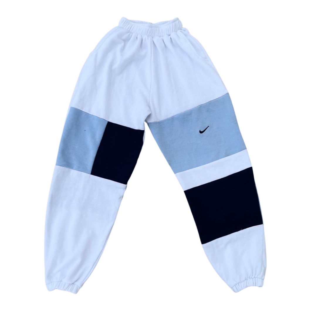Reworked Nike Patchwork Joggers