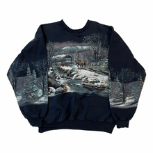 Load image into Gallery viewer, Horse-ledding Snow Sweater
