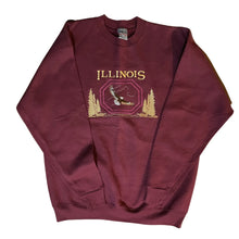 Load image into Gallery viewer, Illinois Eagle Embroidery Sweater
